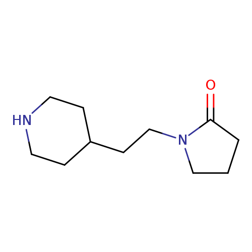 1-(2-Piperidin-4-ylethyl)pyrrolidin-2-one