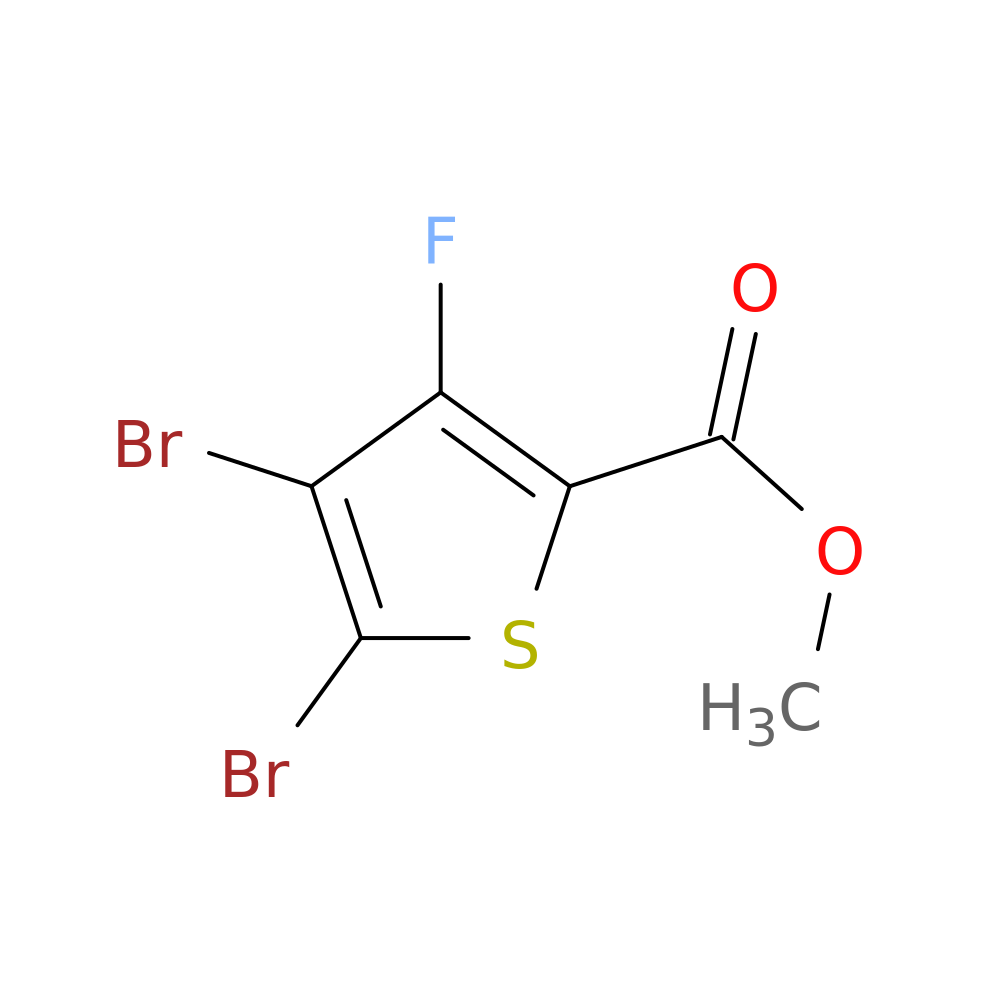 Methyl 4,5-dibromo-3-fluorothiophene-2-carboxylate