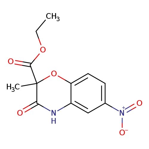 Ethyl 2-methyl-6-nitro-3-oxo-3,4-dihydro-2h-1,4-benzoxazine-2-carboxylate
