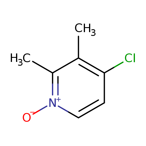 Pyridine, 4-chloro-2,3-dimethyl-, 1-oxide