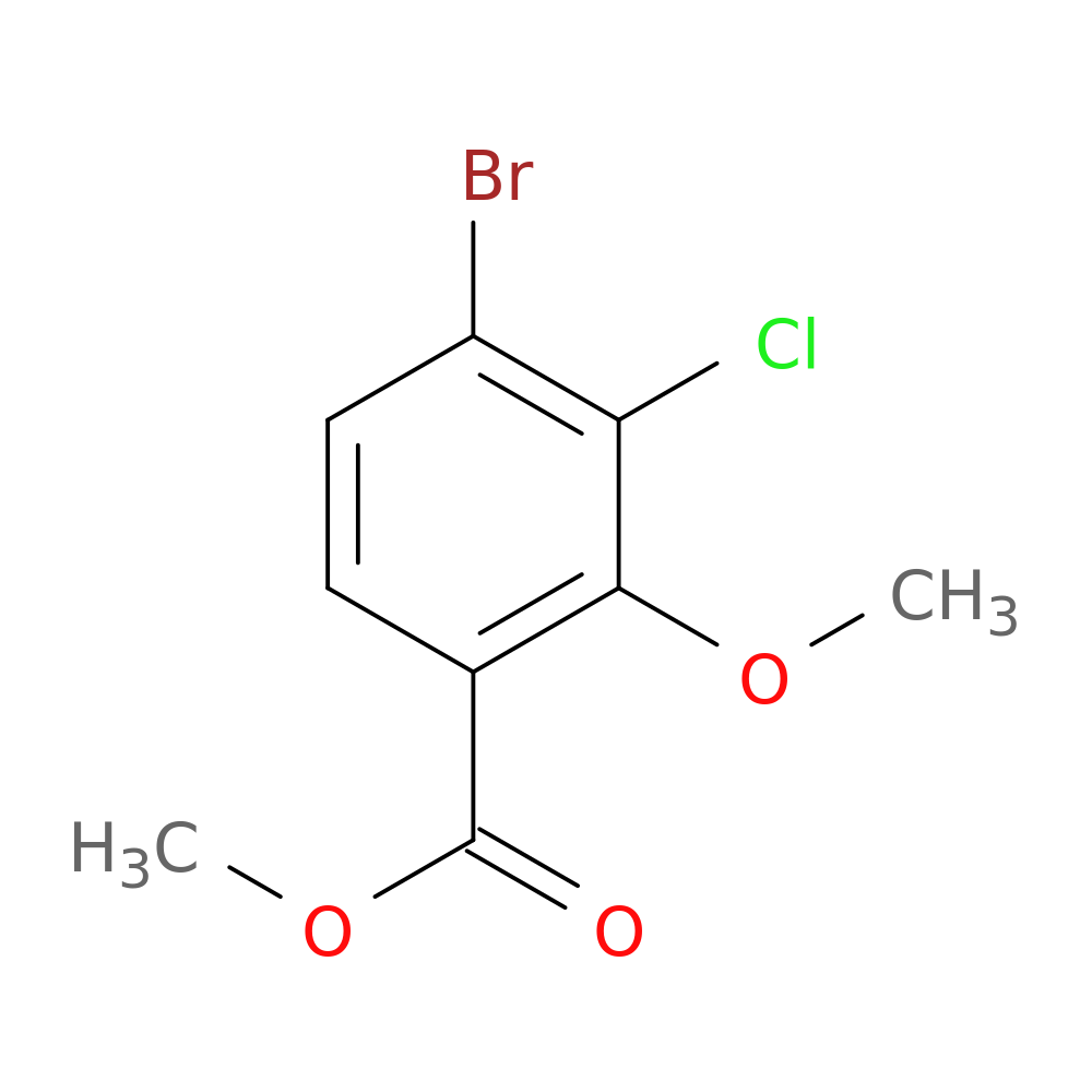 methyl 4-bromo-3-chloro-2-methoxybenzoate