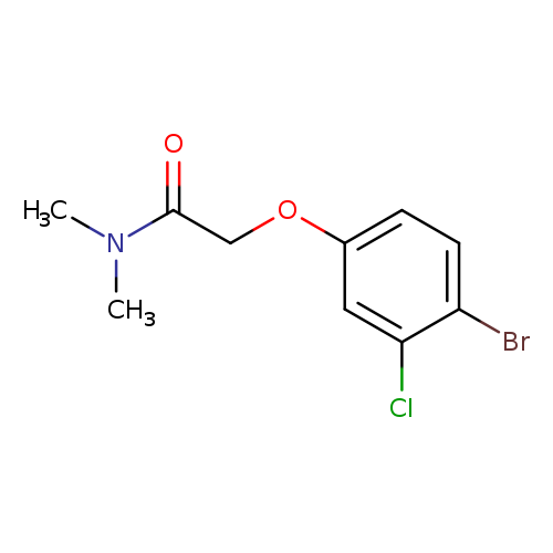 2-(4-Bromo-3-chloro-phenoxy)-N,N-dimethyl-acetamide