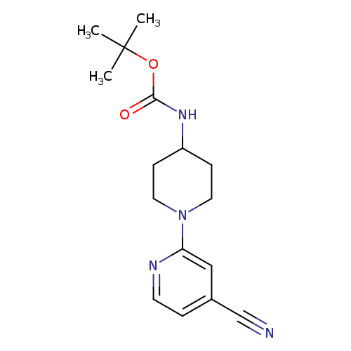 (4'-Cyano-3,4,5,6-tetrahydro-2H-[1,2']bipyridinyl-4-yl)-carbaMic acid tert-butyl ester, 98+% C16H22N4O2, MW