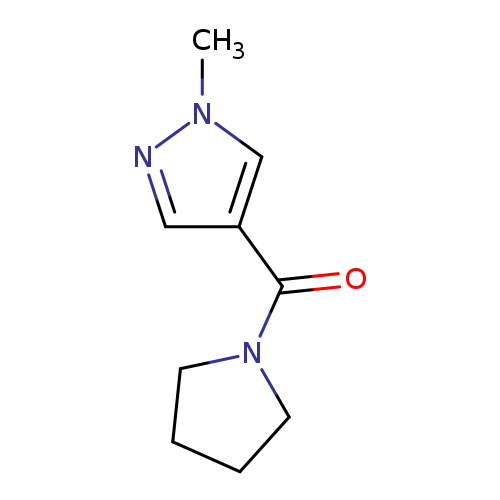 1-methyl-4-(pyrrolidine-1-carbonyl)-1H-pyrazole