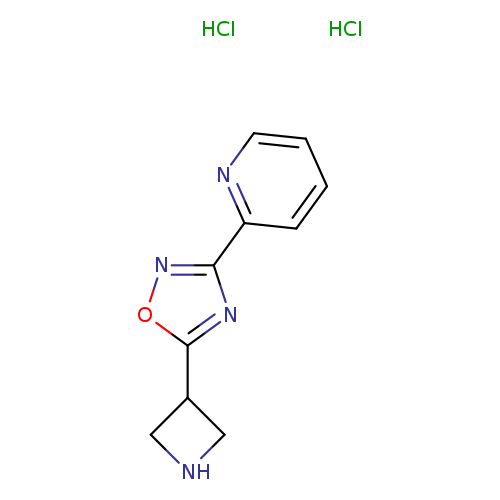 2-(5-Azetidin-3-yl-1,2,4-oxadiazol-3-yl)pyridine dihydrochloride