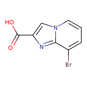 Imidazo[1,2-a]pyridine-2-carboxylic acid, 8-bromo-