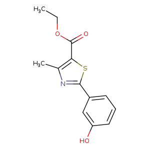 Ethyl 2-(3-hydroxyphenyl)-4-methylthiazole-5-carboxylate