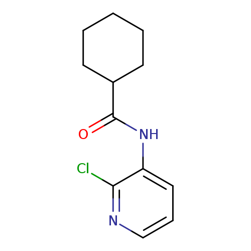 N-(2-chloro-3-pyridinyl)cyclohexanecarboxamide