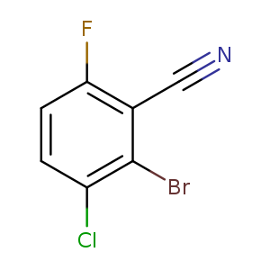 2-Bromo-3-chloro-6-fluorobenzonitrile