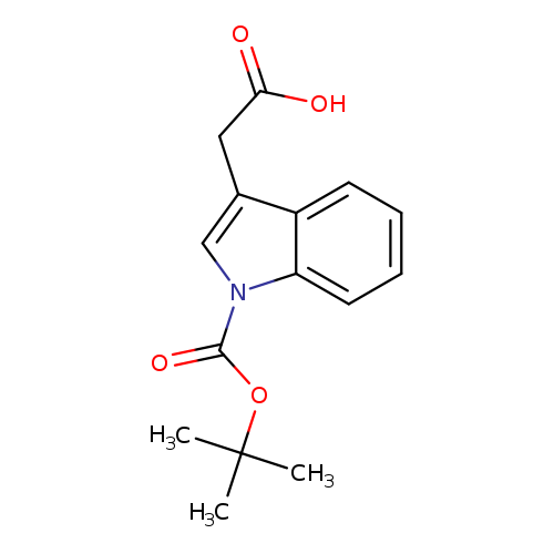 1H-Indole-3-acetic acid, 1-[(1,1-dimethylethoxy)carbonyl]-