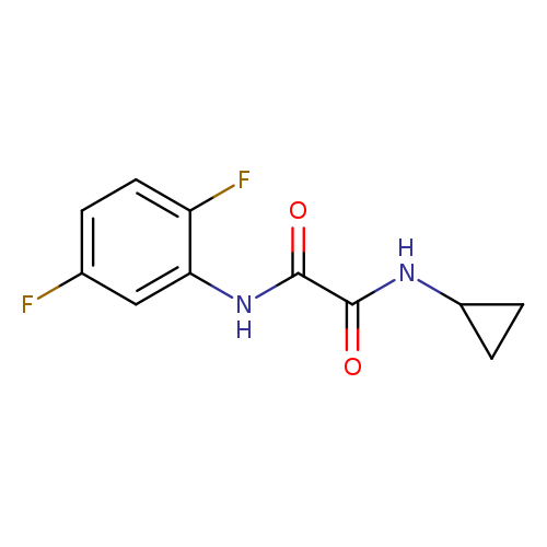 N-cyclopropyl-N'-(2,5-difluorophenyl)ethanediamide