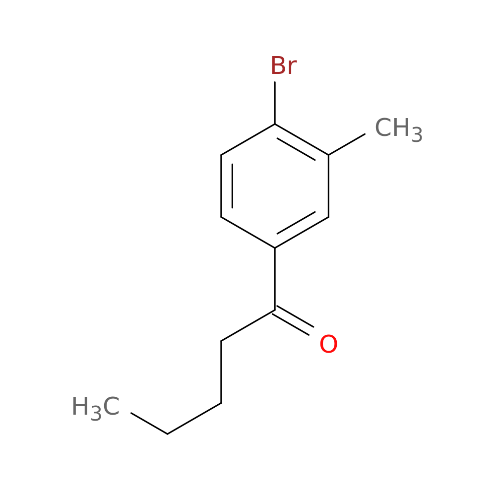 1-(4-Bromo-3-methylphenyl)pentan-1-one