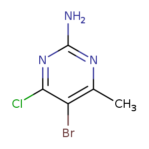 5-Bromo-4-chloro-6-methylpyrimidin-2-amine