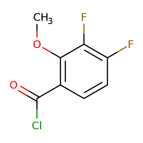 3,4-difluoro-2-methoxybenzoyl chloride
