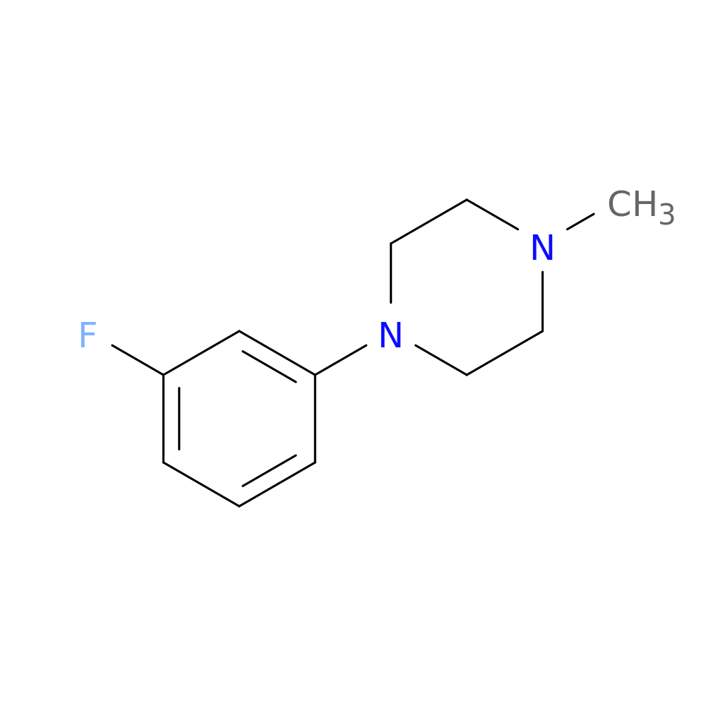 1-(3-Fluorophenyl)-4-methylpiperazine