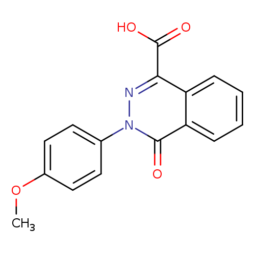 3-(4-methoxyphenyl)-4-oxo-3,4-dihydrophthalazine-1-carboxylic acid