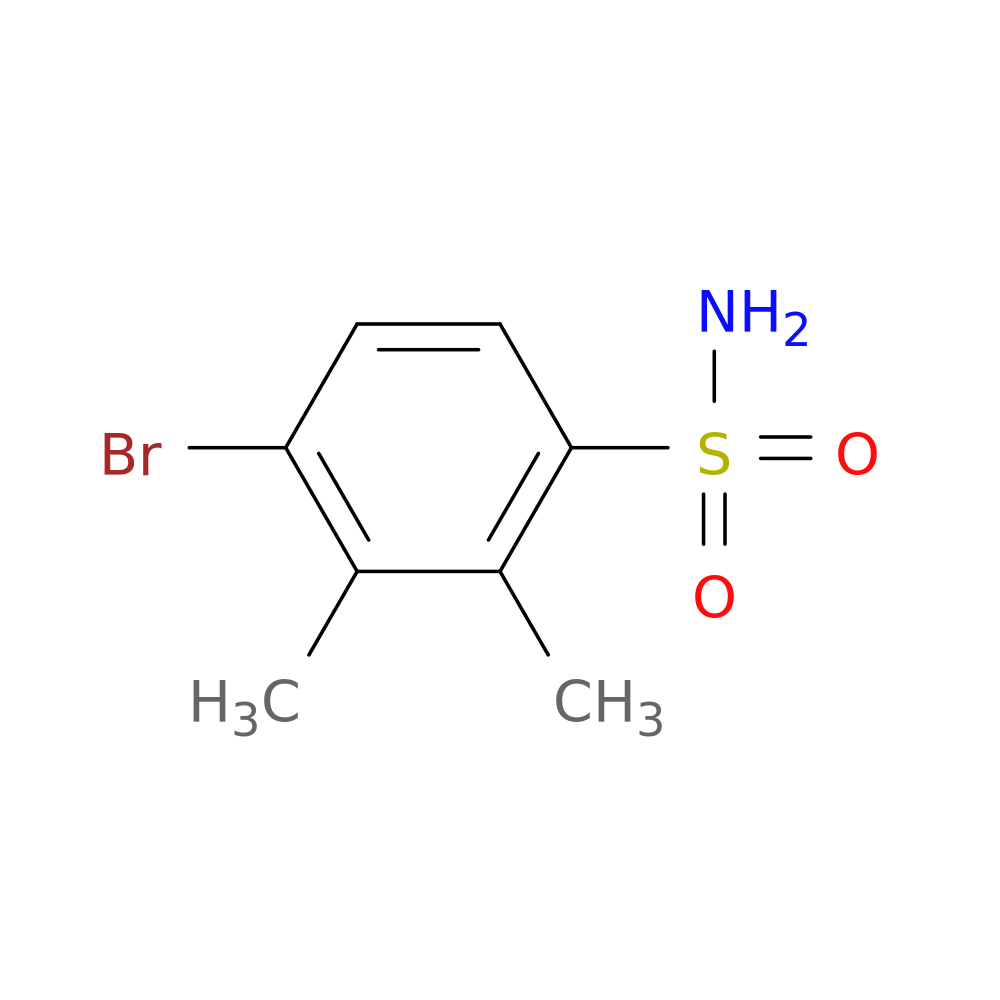 4-bromo-2,3-dimethylbenzene-1-sulfonamide