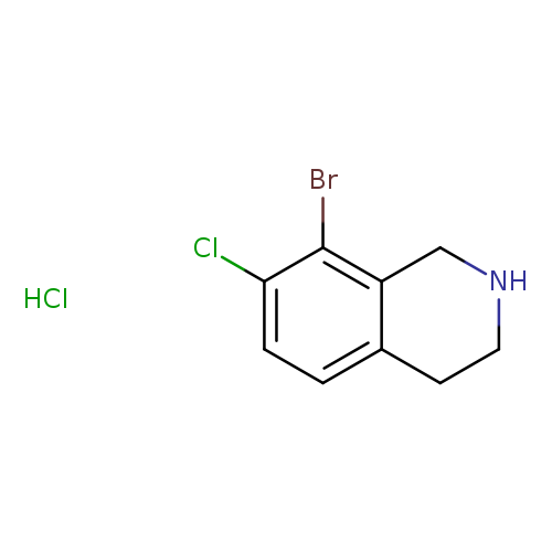 8-bromo-7-chloro-1,2,3,4-tetrahydroisoquinoline hydrochloride
