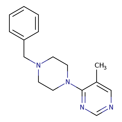 4-(4-benzylpiperazin-1-yl)-5-methylpyrimidine