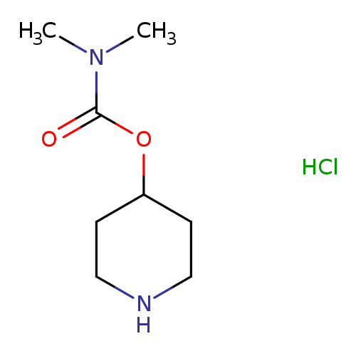 piperidin-4-yl N,N-dimethylcarbamate hydrochloride