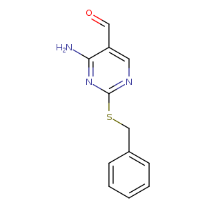 4-Amino-2-(benzylthio)pyrimidine-5-carbaldehyde