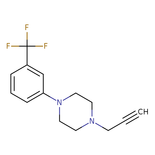 Piperazine, 1-(2-propynyl)-4-[3-(trifluoromethyl)phenyl]-