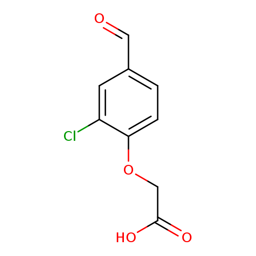 2-(2-Chloro-4-formylphenoxy)acetic acid