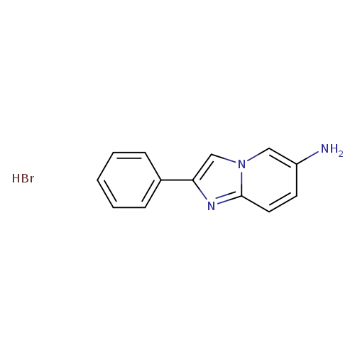2-phenylimidazo[1,2-a]pyridin-6-amine hydrobromide