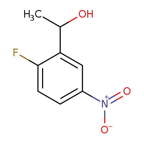 1-(2-fluoro-5-nitrophenyl)ethan-1-ol