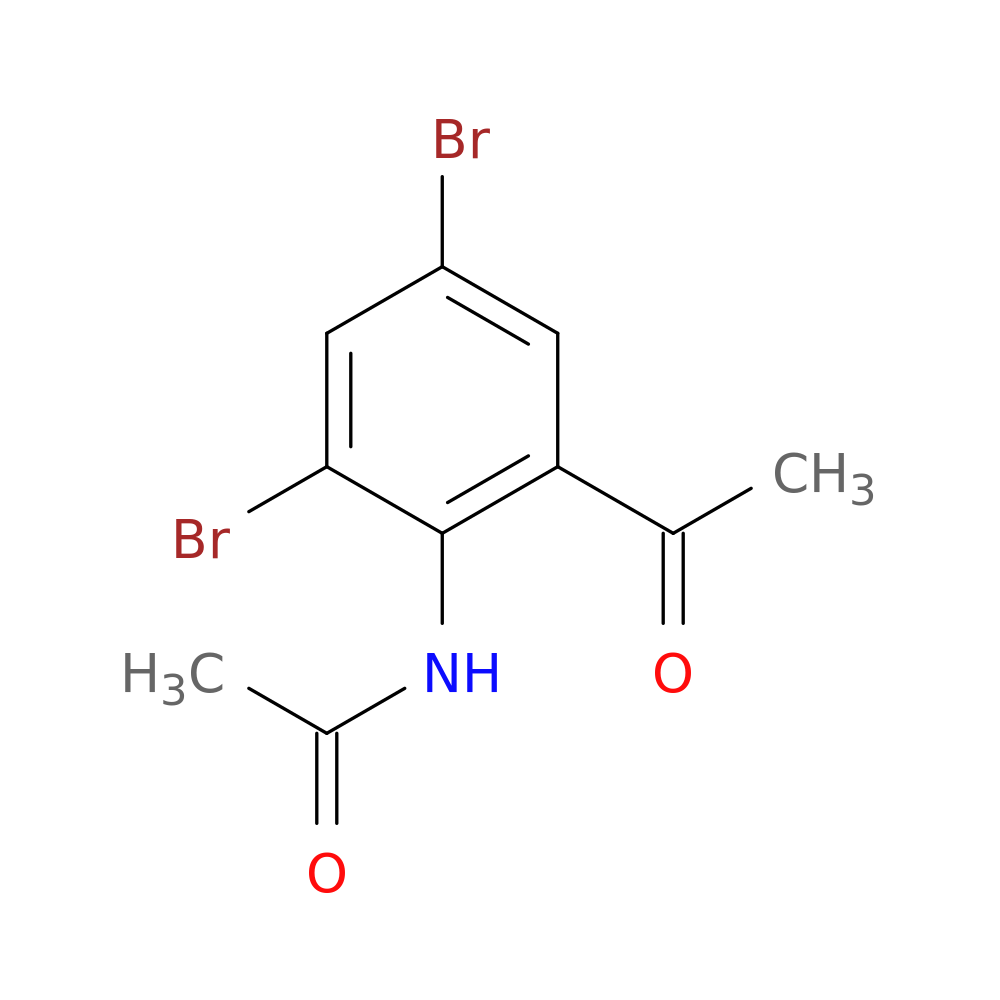 N-(2-ACETYL-4,6-DIBROMOPHENYL)ACETAMIDE