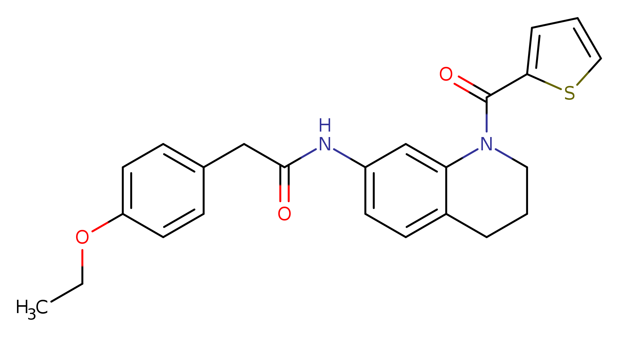 2-(4-ethoxyphenyl)-N-[1-(thiophene-2-carbonyl)-1,2,3,4-tetrahydroquinolin-7-yl]acetamide