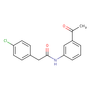 N-(3-Acetylphenyl)-2-(4-chlorophenyl)acetamide