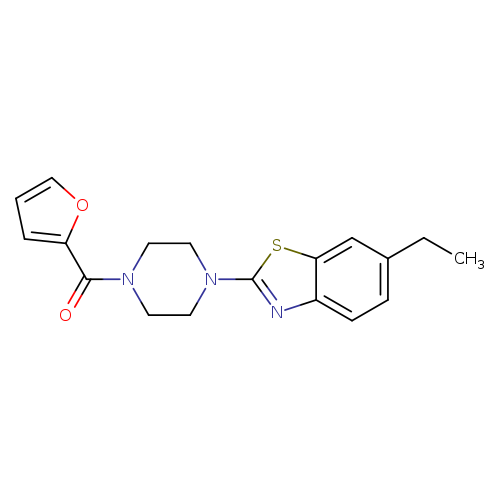 6-ethyl-2-[4-(furan-2-carbonyl)piperazin-1-yl]-1,3-benzothiazole