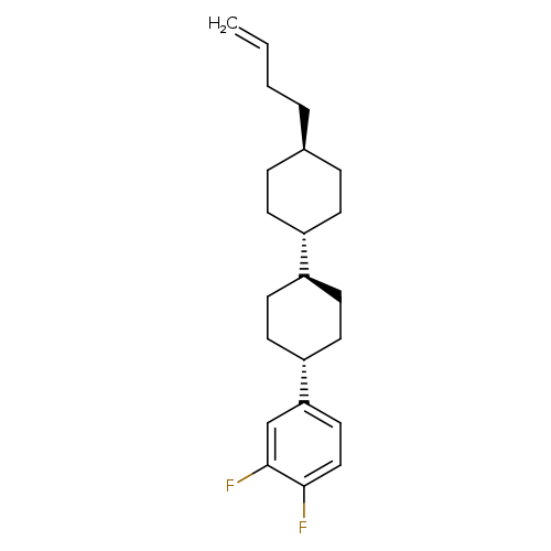 Benzene, 4-[4'-(3-butenyl)[1,1'-bicyclohexyl]-4-yl]-1,2-difluoro-, [trans(trans)]-