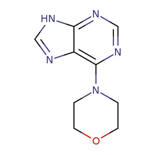 9H-Purine, 6-(4-morpholinyl)-