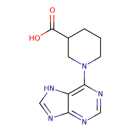 1-(9H-Purin-6-yl)piperidine-3-carboxylic acid