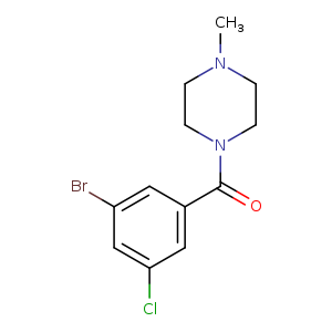 (3,5-Dibromophenyl)(4-methylpiperazin-1-yl)methanone
