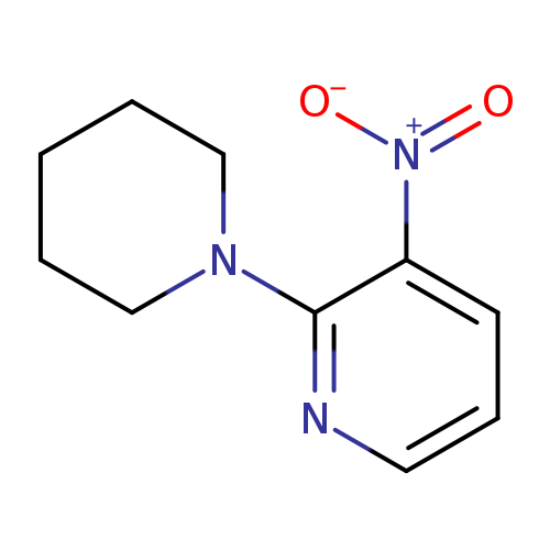 3-Nitro-2-(1-piperidinyl)pyridine