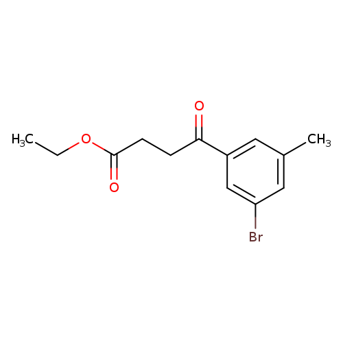 Ethyl 4-(3-bromo-5-methylphenyl)-4-oxobutyrate