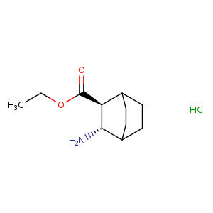 Bicyclo[2.2.2]octane-2-carboxylic acid, 3-amino-, ethyl ester, hydrochloride (1:1), (2S,3S)-