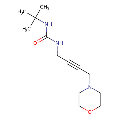 3-tert-butyl-1-[4-(morpholin-4-yl)but-2-yn-1-yl]urea