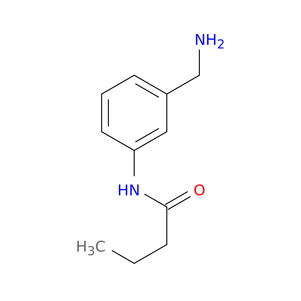 N-[3-(aminomethyl)phenyl]butanamide