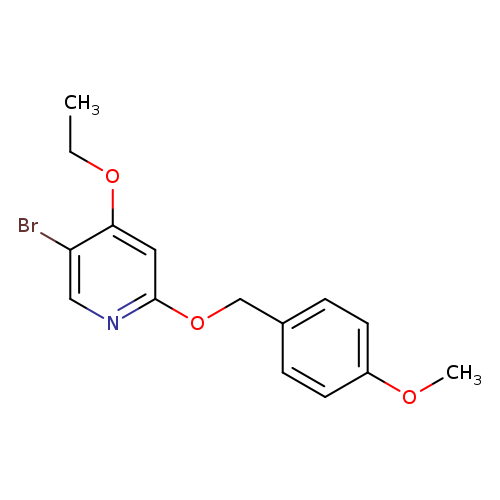 5-BROMO-4-ETHOXY-2-((4-METHOXYBENZYL)OXY)PYRIDINE
