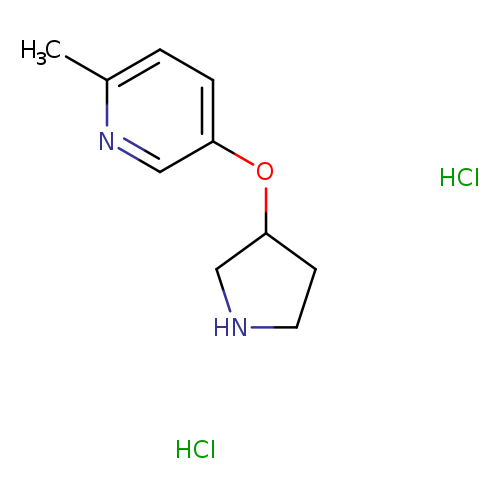 2-Methyl-5-(pyrrolidin-3-yloxy)pyridine dihydrochloride