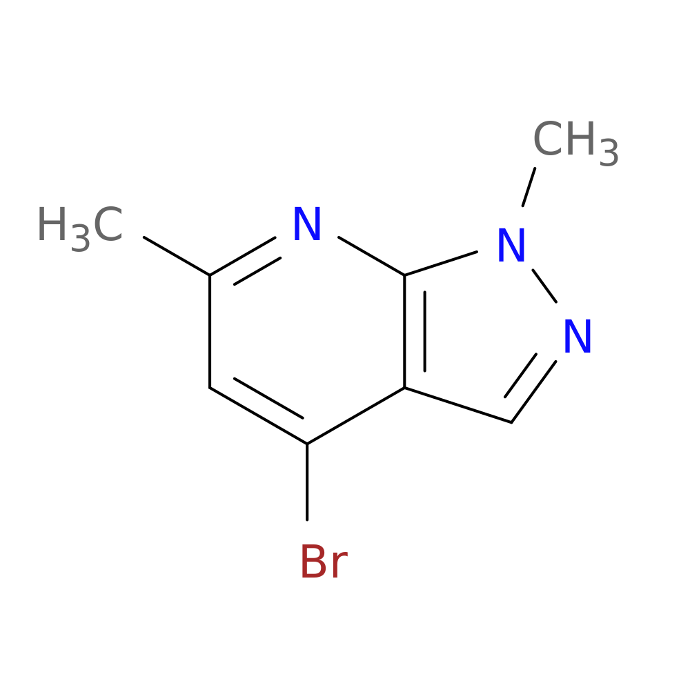 4-Bromo-1,6-Dimethyl-1H-Pyrazolo[3,4-B]Pyridine