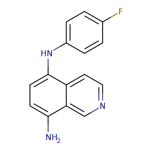 5-N-(4-fluorophenyl)isoquinoline-5,8-diamine