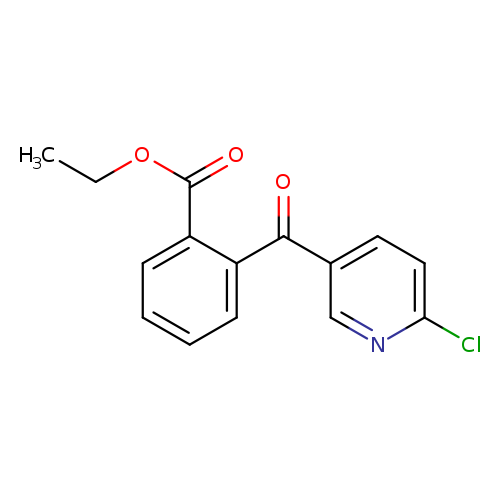 2-Chloro-5-(2-ethoxycarbonylbenzoyl)pyridine