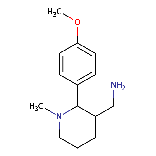 [2-(4-Methoxyphenyl)-1-methylpiperidin-3-yl]methanamine