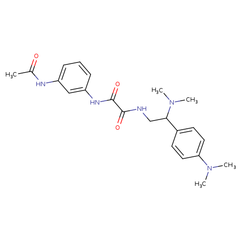 N-[2-(dimethylamino)-2-[4-(dimethylamino)phenyl]ethyl]-N'-(3-acetamidophenyl)ethanediamide