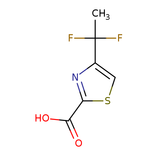 4-(1,1-difluoroethyl)-1,3-thiazole-2-carboxylicacid